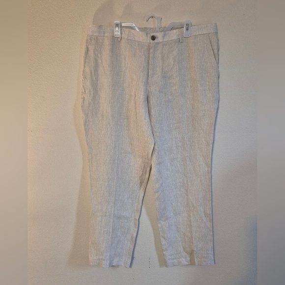Tasso Elba Light Gray Chinos - Picture 1 of 5